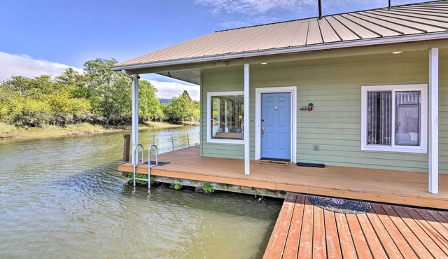 Puget Island 'Floating Home' w/ Dock & Boat House!