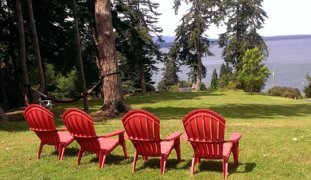 Puget Sound view - dogs welcome