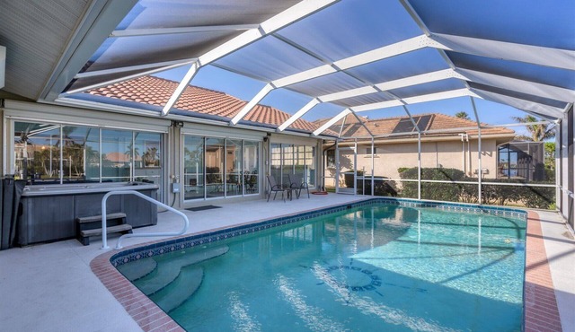 Punta Gorda 3-Bedroom Canalfront Pool Home with Dock