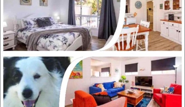 Puppies & Pancakes- King Bed Opposite Beach&Park