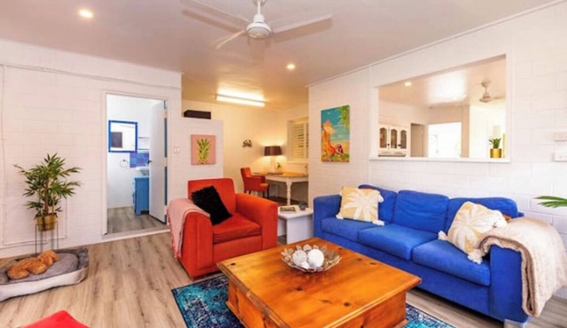 Puppies & Pancakes Opposite Beach and Park