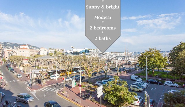 Pure & chic 2beds/2baths in centre!