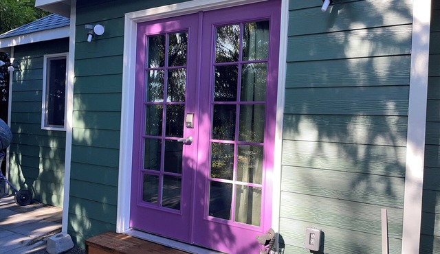 Purple Door at Lake Serene