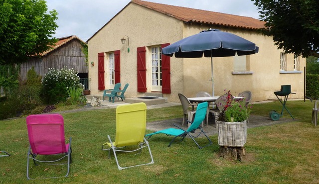 Purple perigord house