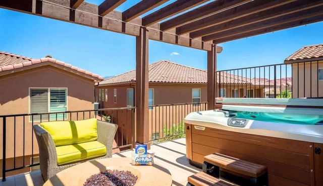 PVZ 26|Private Deck Hot Tub *Near Pool* Fire Pit*