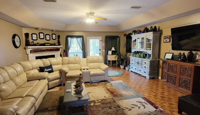 Quacking Pines is a great clean and spacious place :)