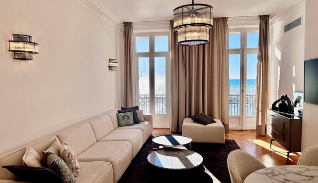 QUAI PROMENADE VIEW – Sea View Balcony 3 Bedrooms Air Conditioning