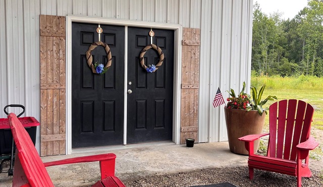 Quaint barn loft at Praise Acres is a simple farm life to disconnect.