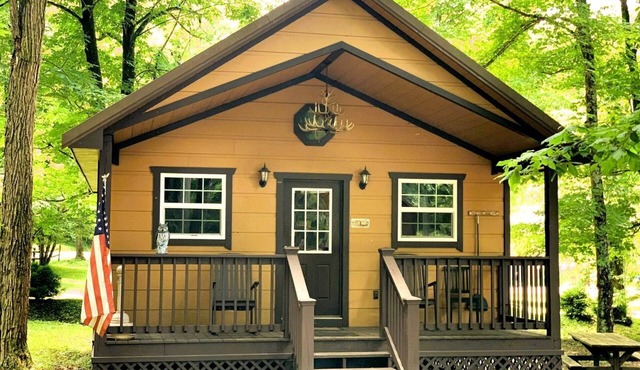 Quaint Cabin with Outdoor Grill and Picnic Space in West Virginia