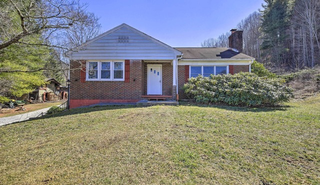 Quaint Creekside Home w/Spacious Deck & Yard
