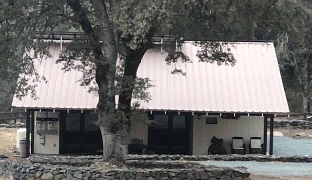 Quaint, rustic bunkhouse on 65 acre horse ranch.