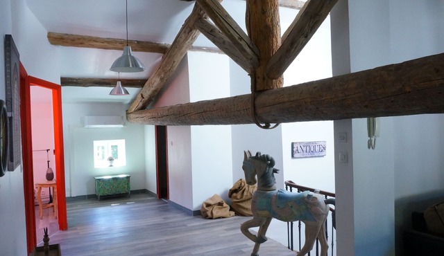 Quality loft for 4 people.