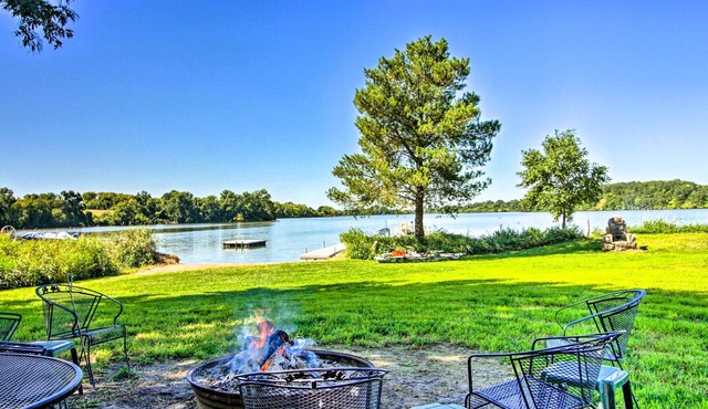 Quam Lake, Private Dock & Beach (near Alexandria)