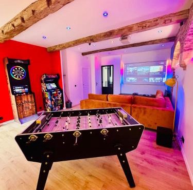 Quartier Général des Gamers Arcade Terrasse