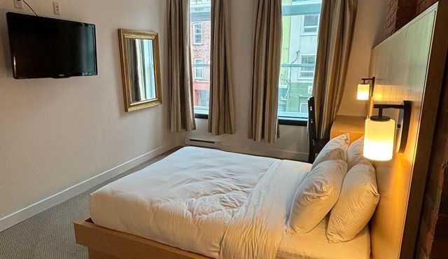 Queen Suite at The Franklin Hotel in the heart of Downtown St. John’s NL