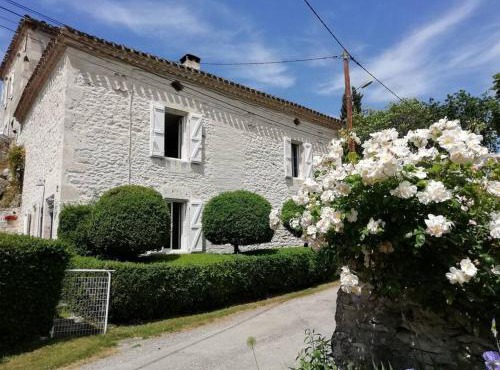 Quercy blanc maison en pierre