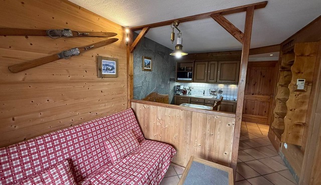 Quiet 2-bedroom apartment, quick access to slopes, Les Saisies