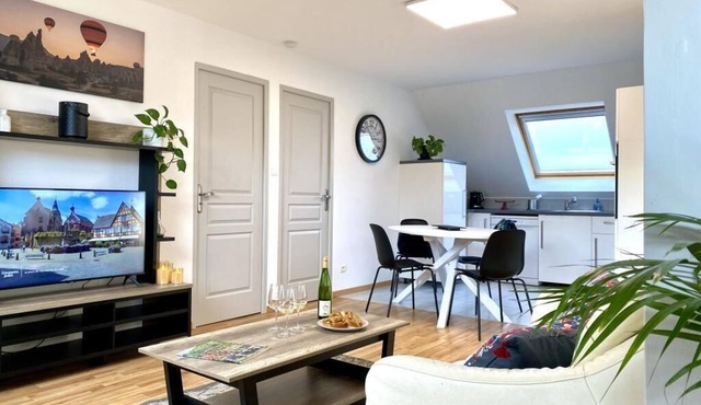 Quiet 2-bedroom apartment with terrace and garden | Gîte du Photographe