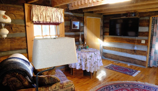 Quiet 200 year old cabin with modern amenities.
