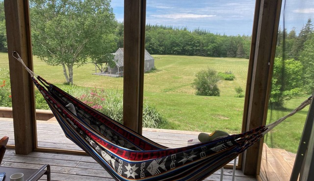 Quiet 60 acre farmhouse retreat close to beach and under 3 hours from Halifax