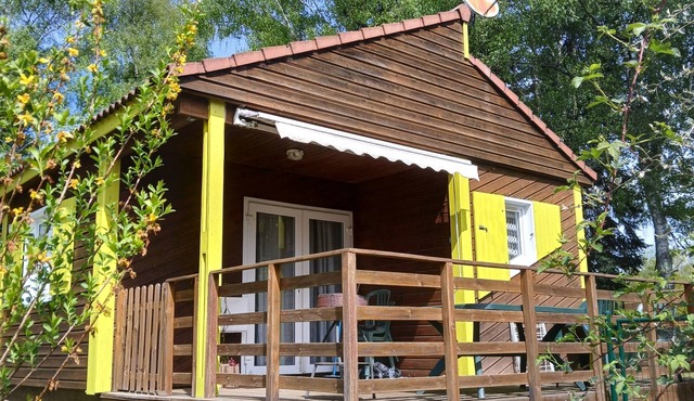 Quiet, air-conditioned, fenced chalet