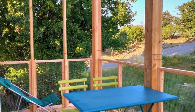 Quiet and bright gîte in the heart of southern Ardèche