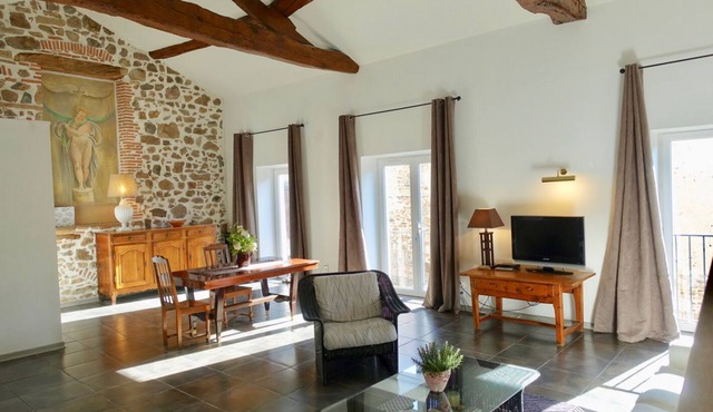 Quiet and charming apartment (loft) 2 km from the historic center of Cluny