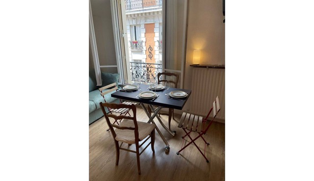 Quiet and large studio in the heart of Paris, villa Gobelins