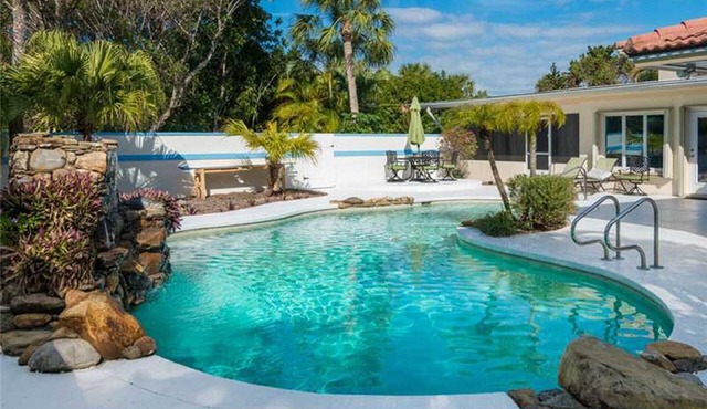 Quiet and Peaceful Beachside Pool Home.