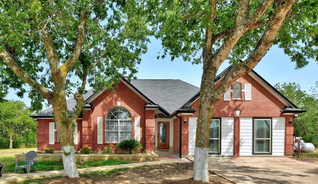 Quiet and peaceful home on 3+ acres.