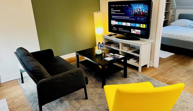Quiet and spacious apartment, fully equipped, wifi Share Save