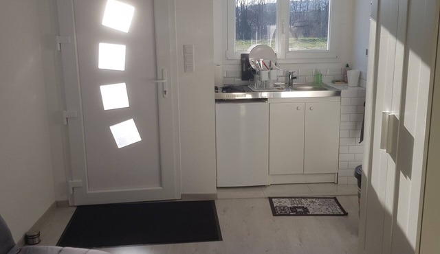 Quiet and sunny new studio