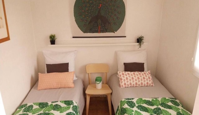 Quiet apartment very close to the spa.