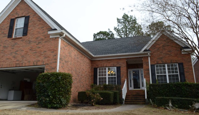 Quiet brick home near walking paths, town center, and a lakeside activities.