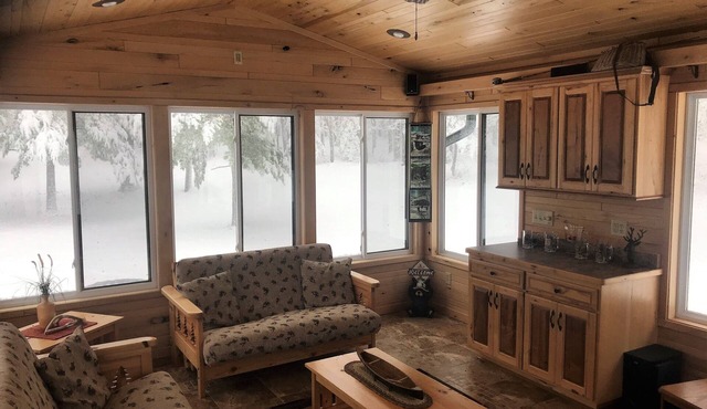 Quiet Cabin Retreat in Iron River on ATV/Snowmobile Trail