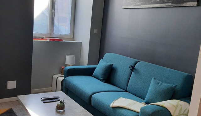 Quiet, comfortable 2-person studio at the foot of the vineyards