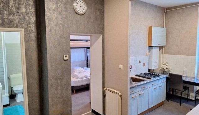 Quiet, comfortable T2 apartment - close to amenities, businesses and Parc des Combes