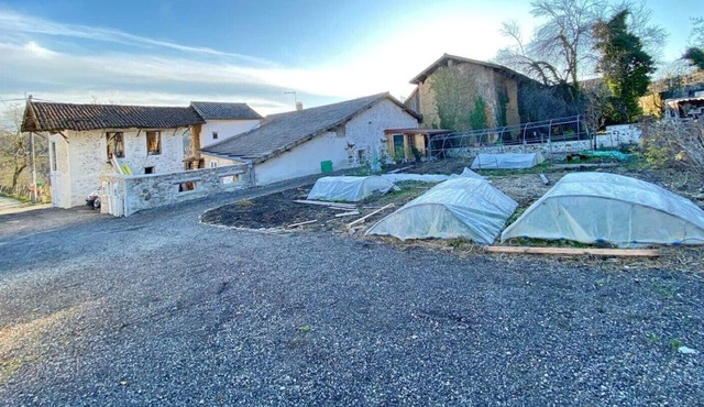 quiet cottage. countryside . chalet style.