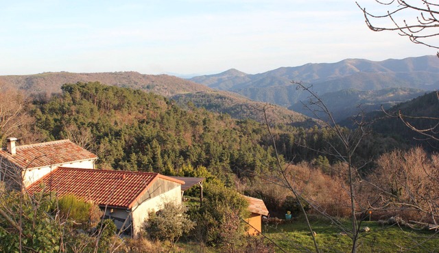 Quiet country cottage with panoramic view