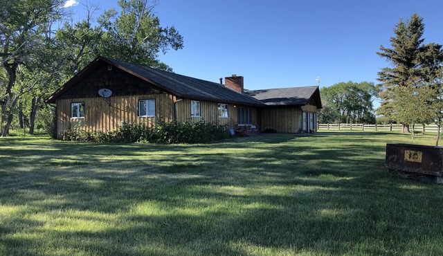 Quiet country home with large yard.