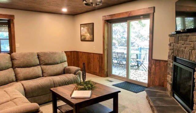 Quiet, country home with luxury amenities.