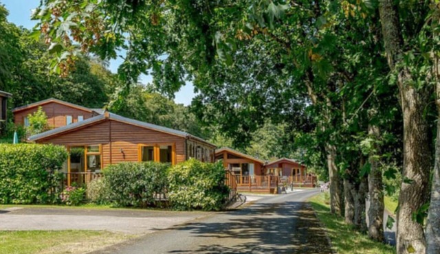 Quiet countryside 3-bedroom chalet with a Hot Tub