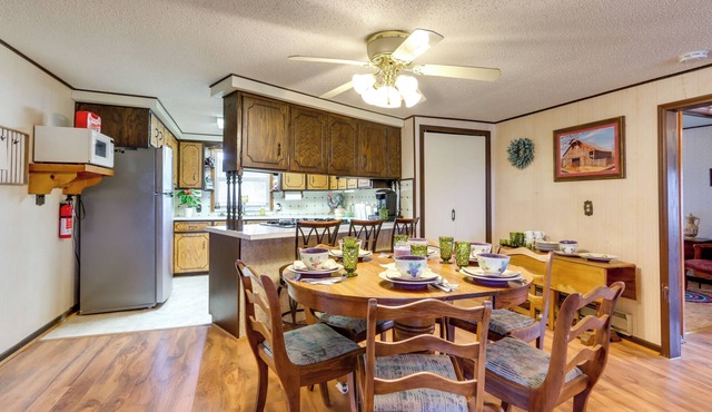 Quiet Countryside Weaubleau Home w/Patio & Grill!