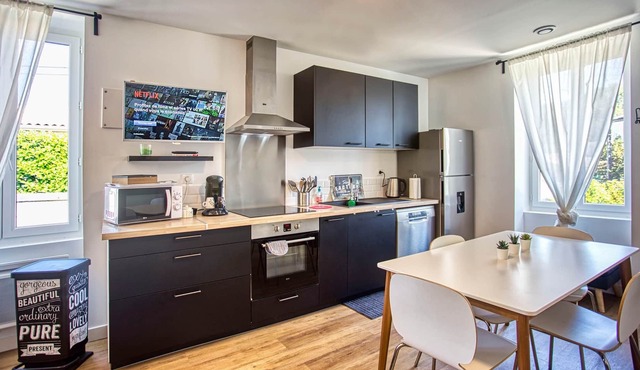 ❤️ Quiet Cozy 50m² Fiber parking Netflix ⭐️