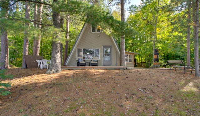 Quiet Deer River Cabin with Dock and Lake View!