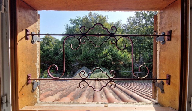 Quiet family cottage with swimming pool, horse view