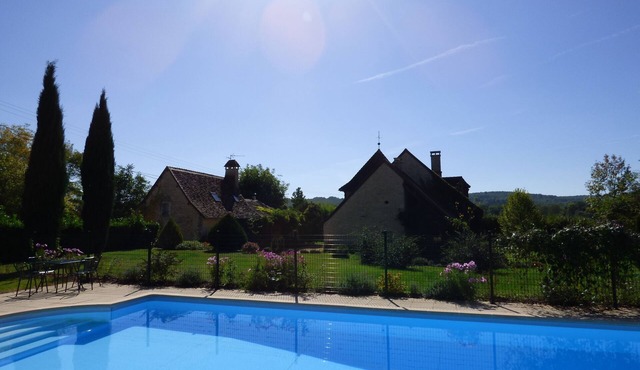 Quiet stone house sleeps 11 heated private pool