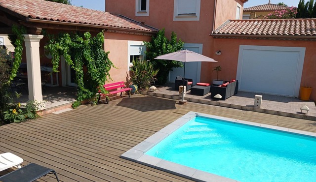 quiet villa full sun with private pool