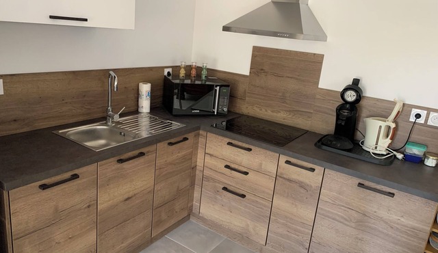 Quiet gîte, close to village shops, swimming and activities.