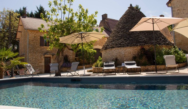 Quiet gîte with pool and spa in the center of the Périgord Noir golden triangle